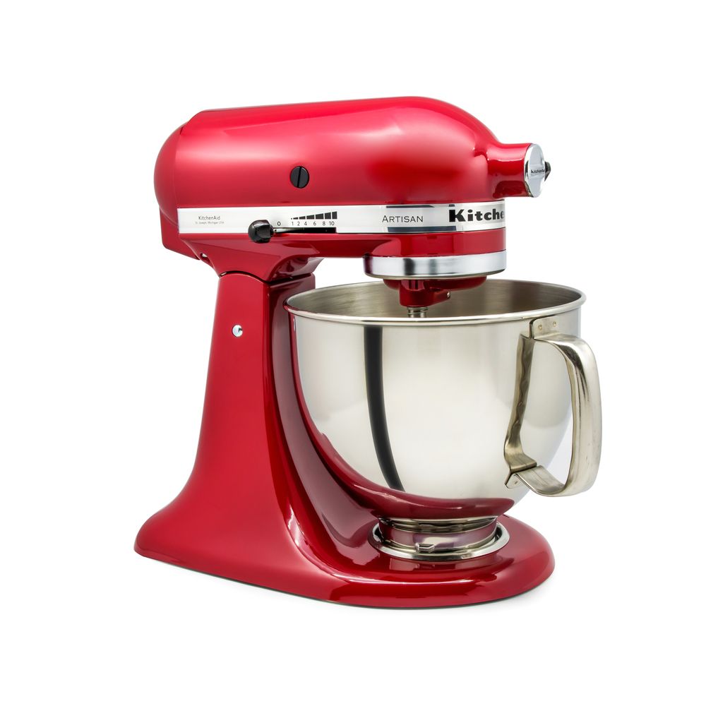 Batedeira stand mixer empire red 220v kitchenaid lavillecasa